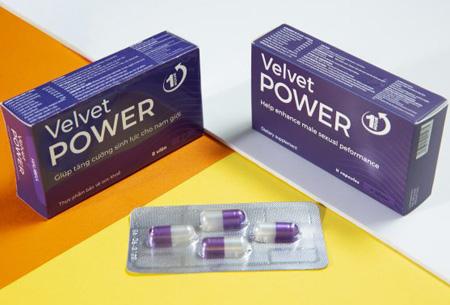 Velvet Power 1H (viên uống một lần)